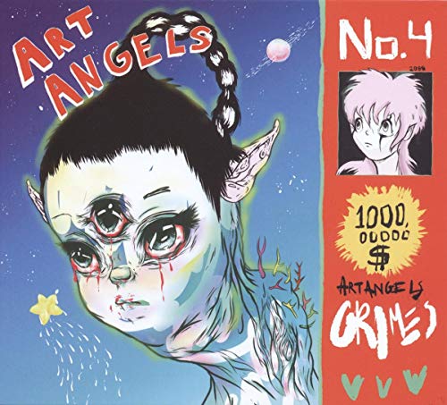 Grimes/Art Angels のCDジャケット