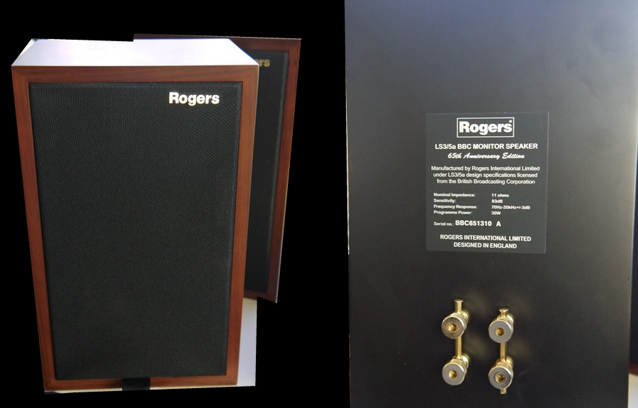 Rogers LS3/5A 65th Anniversary Edition